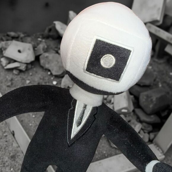 Titan Drillman 2.0 Plush Titan Cameraman Upgrade Plush Stuffed Toy 8” - Picture 4 of 6